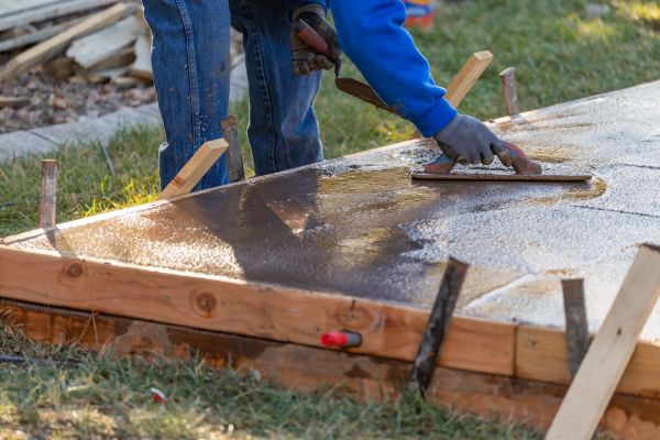 Cost of Patio Slab Construction in Monroe