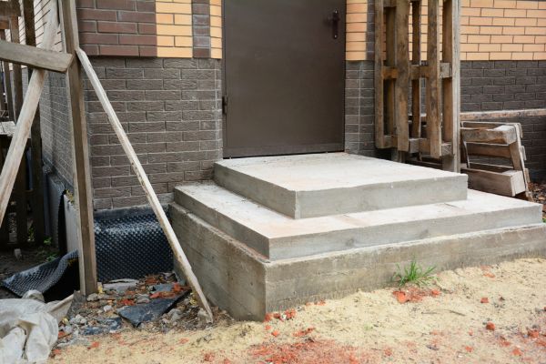 Cost of Cement Steps Construction in Monroe